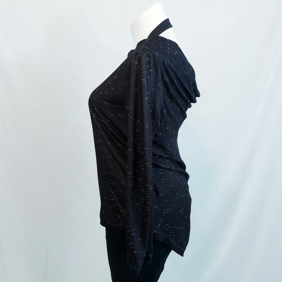 NWT BCBGeneration Drape Back Track Jacket Sweatshirt Athleisure - Picture 6 of 10